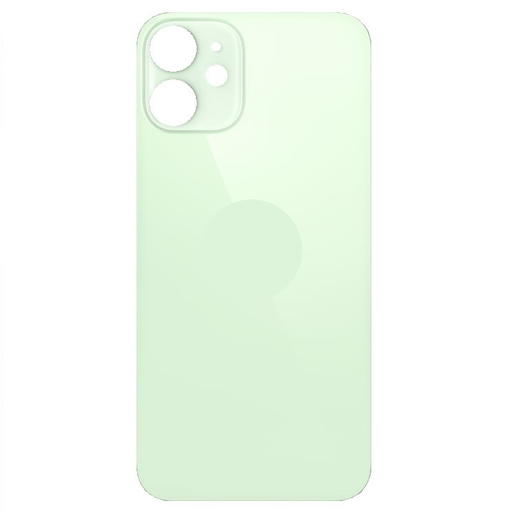 For iPhone 12 Mini Back Glass Green (Enlarged camera frame)