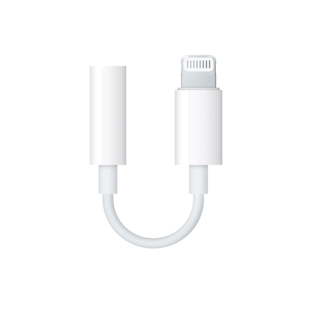 For Apple Lightning to 3.5 mm Jack Adapter (BULK)