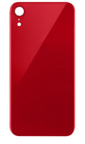 For iPhone XR Back Glass Red (Enlarged camera frame)