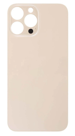 For iPhone 13 Pro Max Back Glass Gold (Enlarged camera frame)