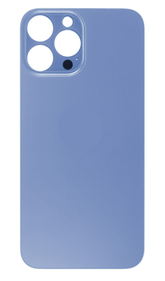 For iPhone 13 Pro Max Back Glass Blue (Enlarged camera frame)