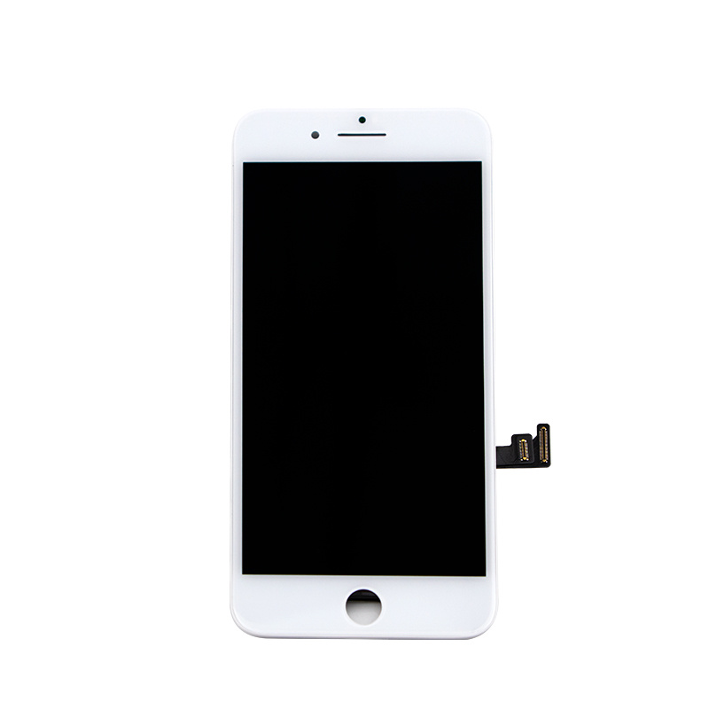 For Apple iPhone 8 Plus LCD Display Module White Refurbished (Toshiba: C11/F7C incl. backplate)