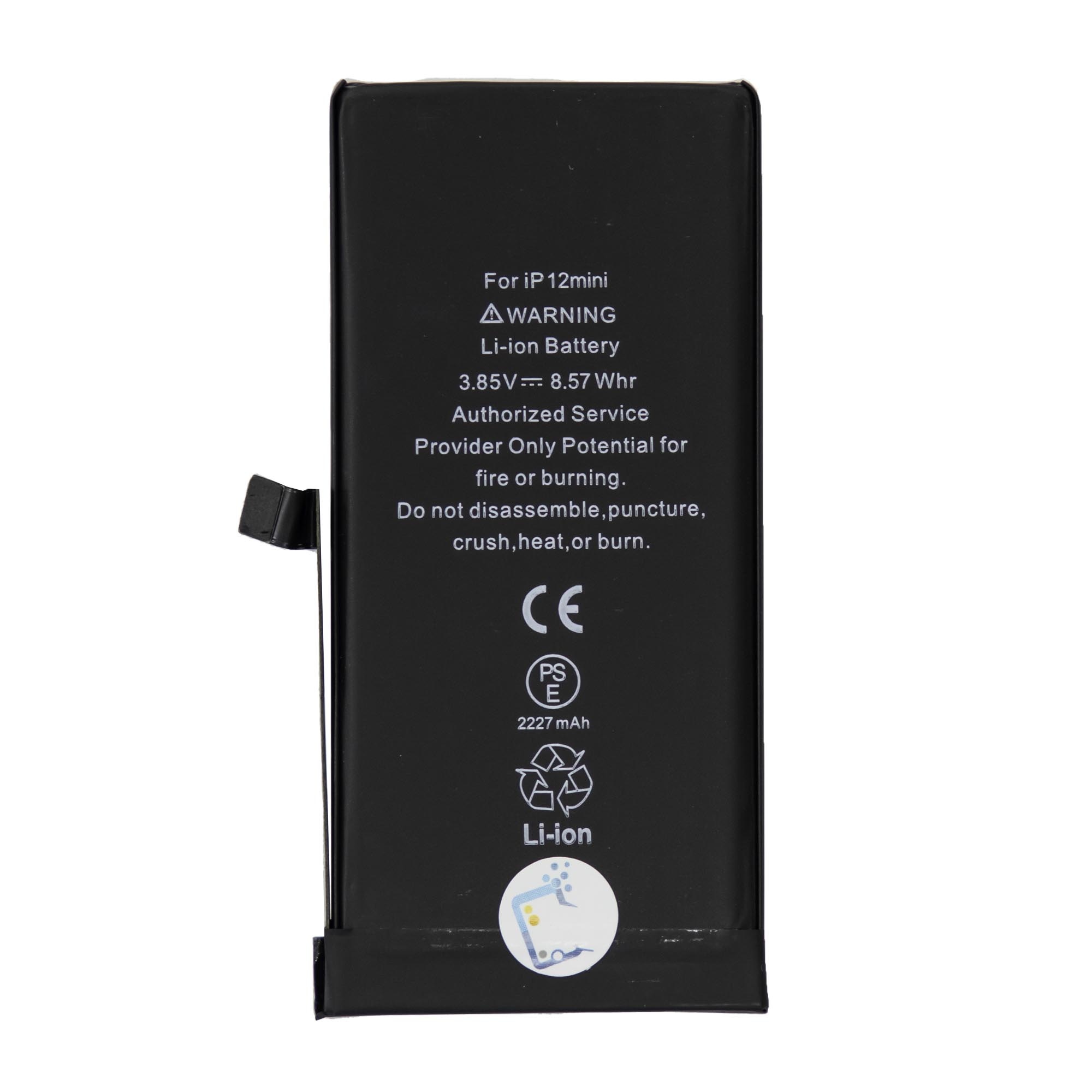 For Apple iPhone 12 Mini Battery TI Chip (with Adhesive)