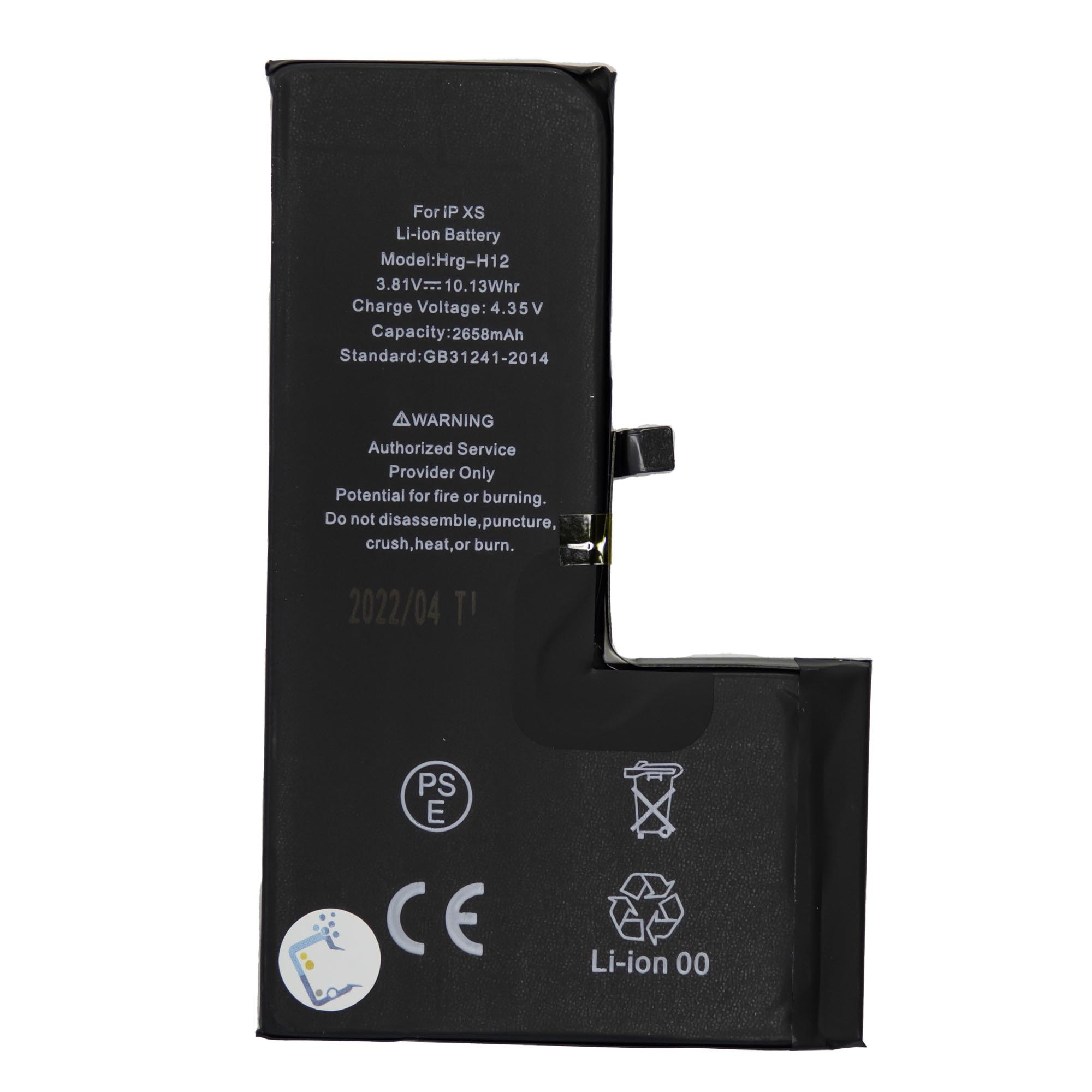 For Apple iPhone XS Battery TI Chip (with Adhesive)