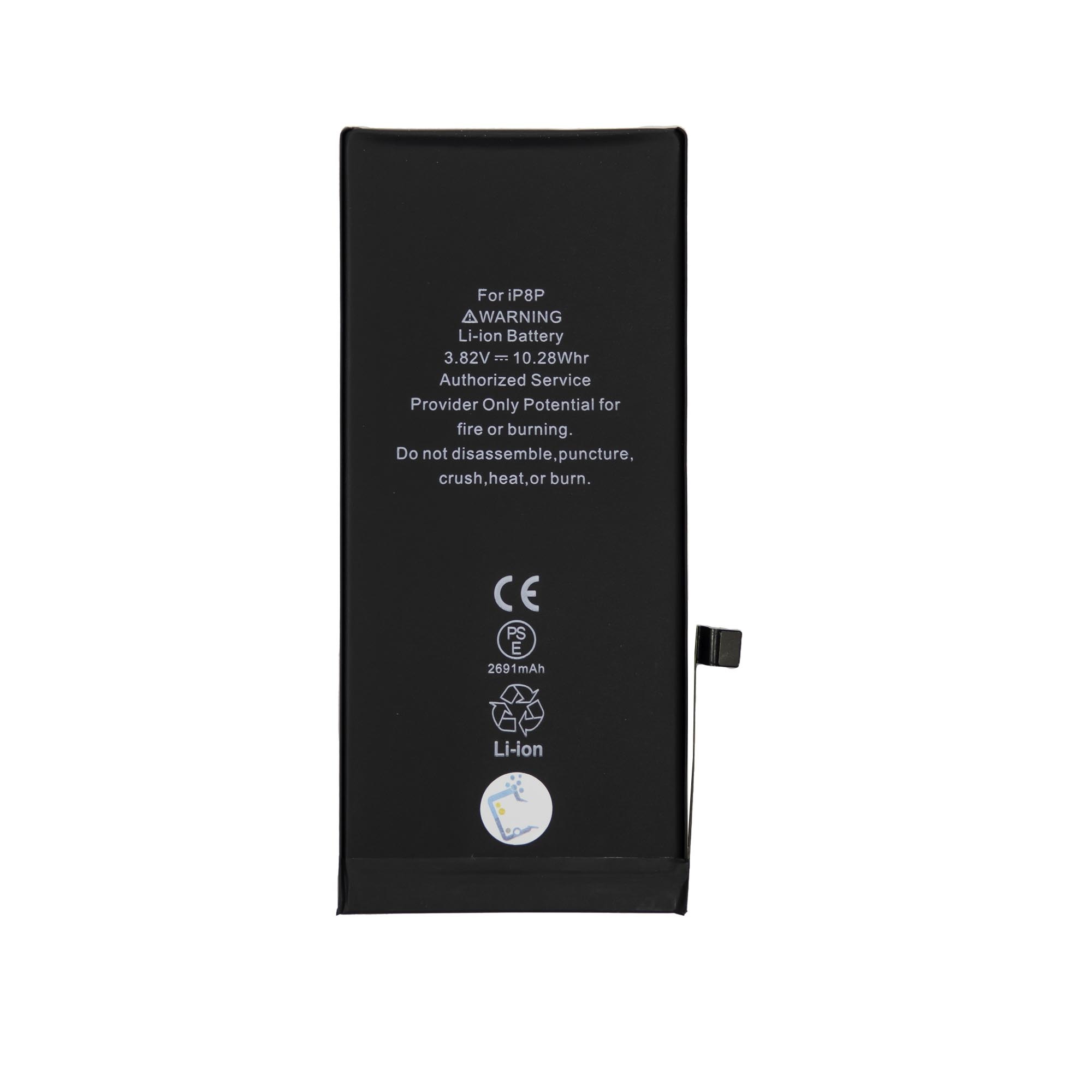 For Apple iPhone 8 Plus Battery TI Chip (with Adhesive)