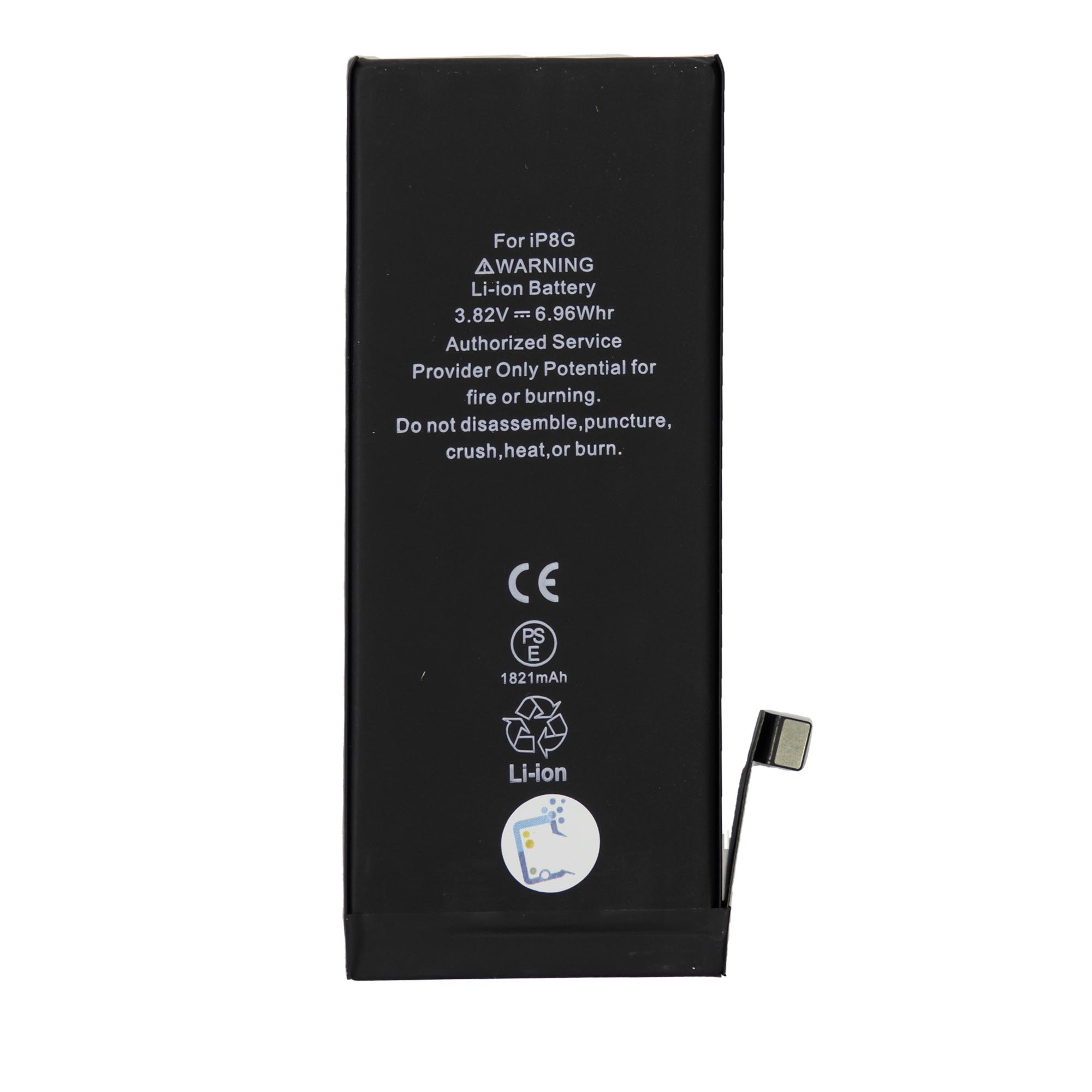 For Apple iPhone 8 Battery TI Chip (with Adhesive)