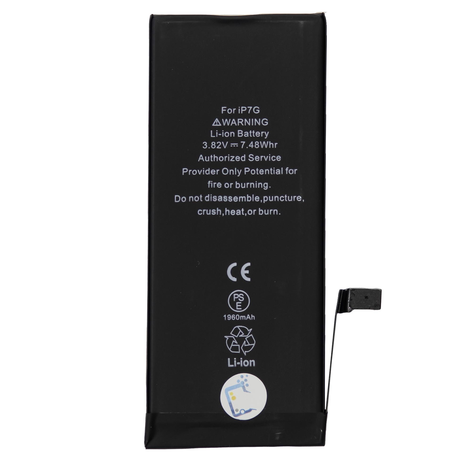 For Apple iPhone 7 Battery TI Chip (with Adhesive)