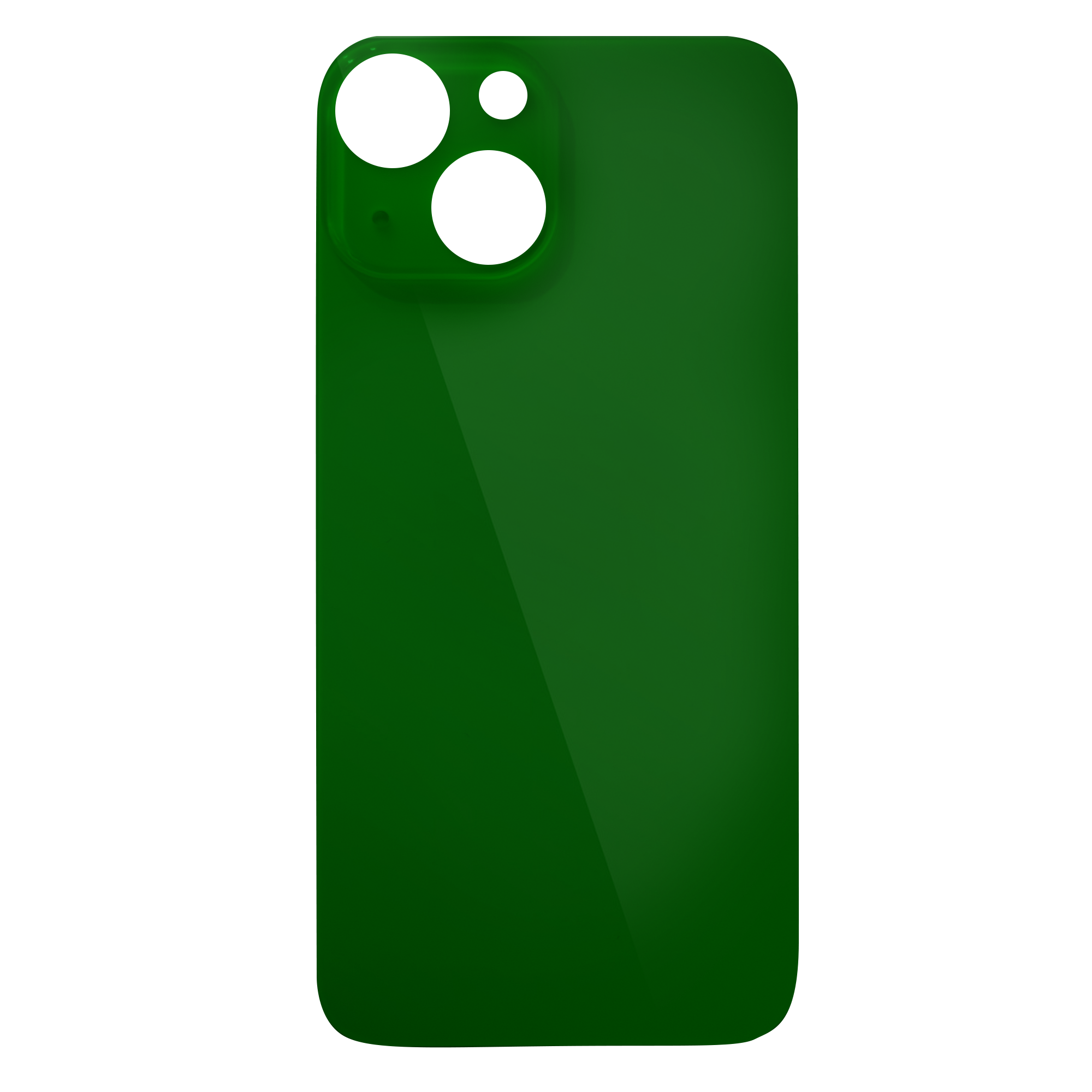 For iPhone 13 Mini Back Glass Green (Enlarged camera frame)