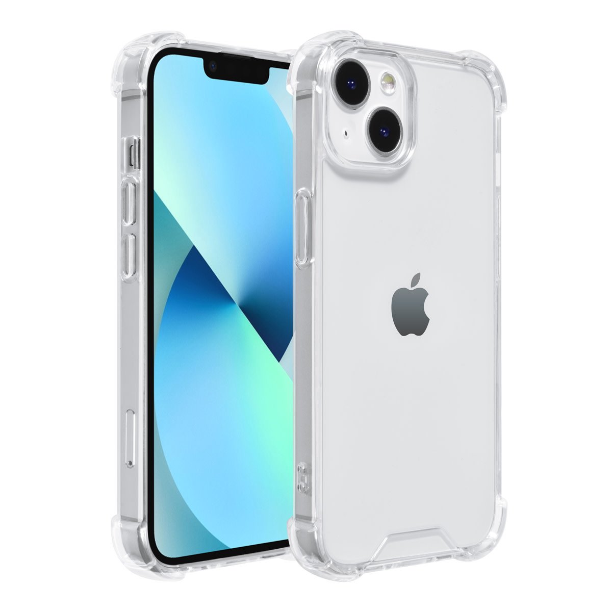 For Apple iPhone 14 Plus TPU Silicon Anti-Shock Case Transparant