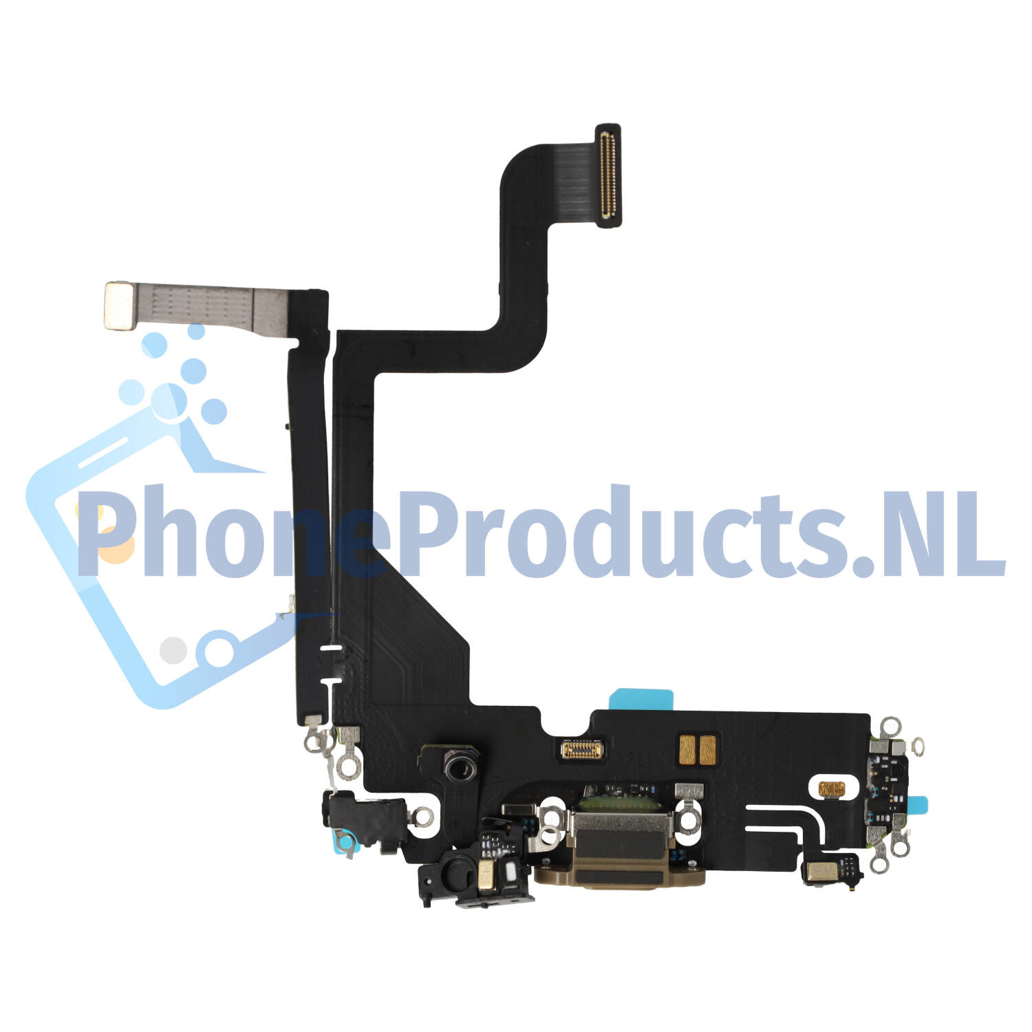 For Apple iPhone 13 Pro Charging Flex Cable Gold