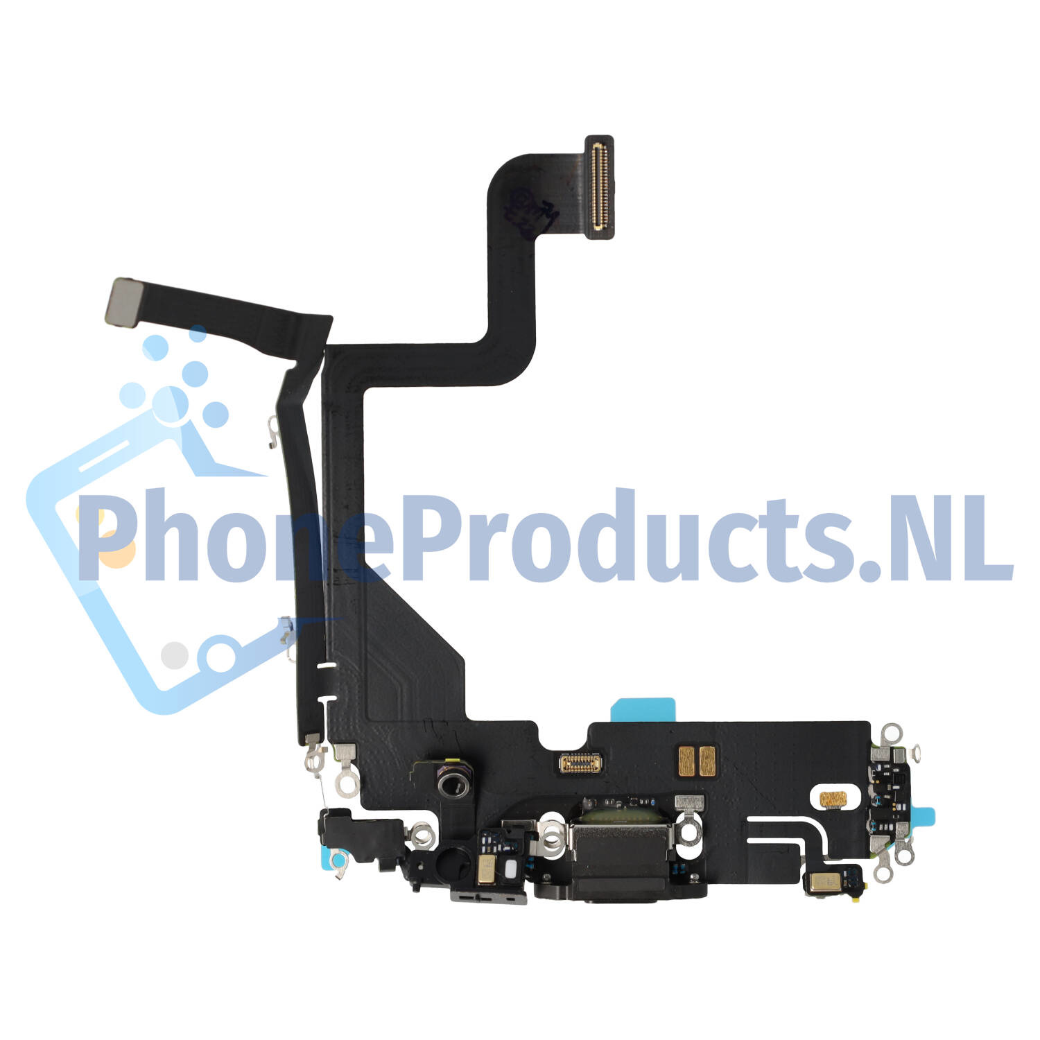 For Apple iPhone 13 Pro Charging Flex Cable Black