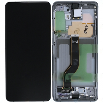 Samsung Galaxy S20 Plus 4G/5G (SM-G985B/SM-G986B) Display Complete Cosmic Grey Servicepack GH82-22134E