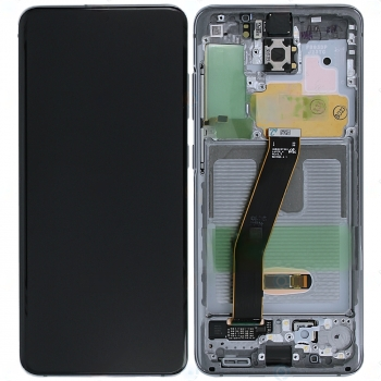 Samsung Galaxy S20 4G/5G (SM-G980F/SM-G981F) Display Complete Cosmic Grey Servicepack GH82-22131A GH82-22123A