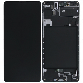 Samsung Galaxy A71 (SM-A715F) Display Complete Black Servicepack GH82-22248A GH82-22152A