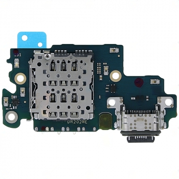 Samsung Galaxy A53 5G (SM-A536B) USB Charging Board + Sim Reader Servicepack GH59-15556A