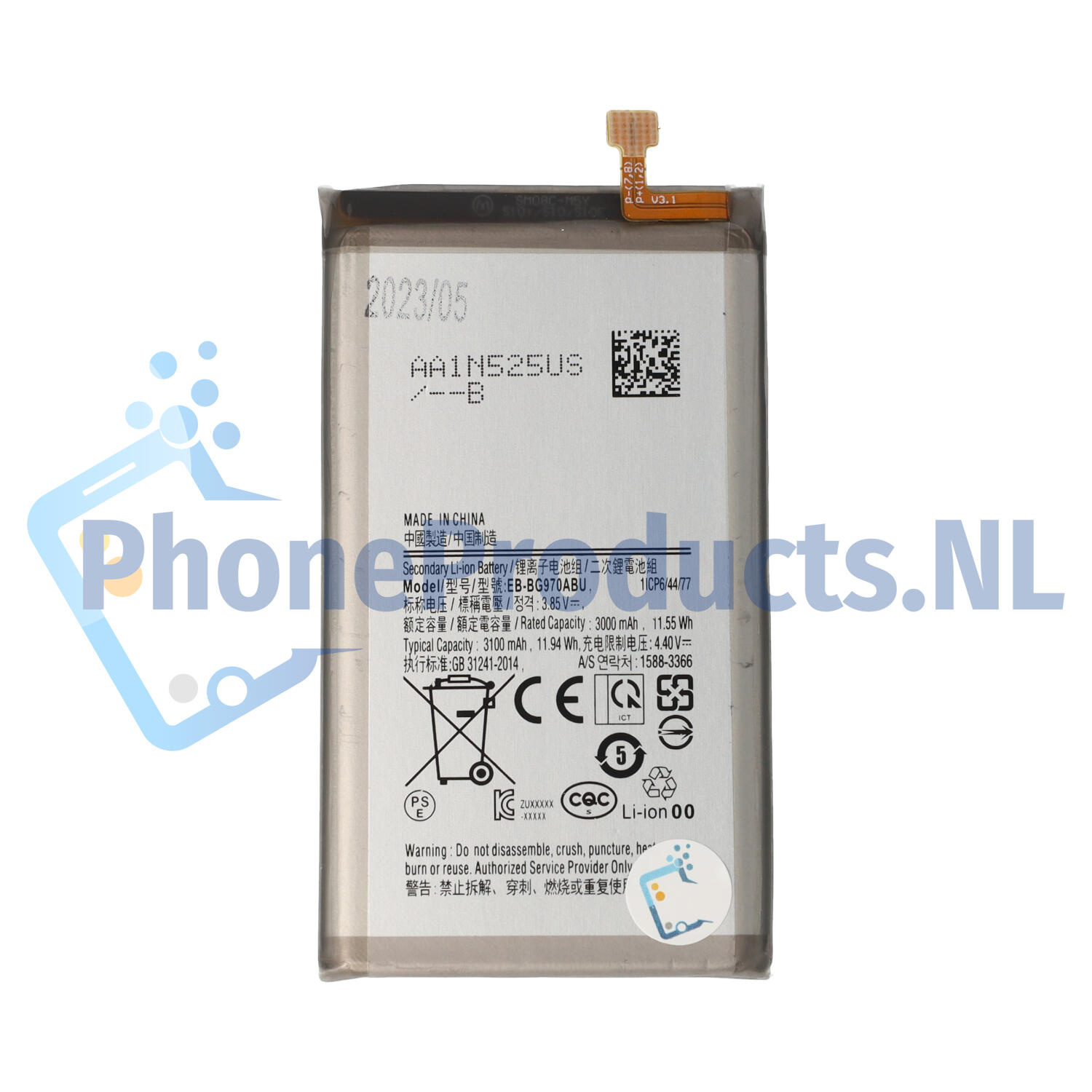 For Samsung Galaxy S10e (SM-G970F) Battery EB-BG970ABU 3100mAh